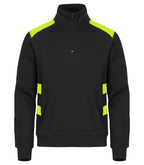 Clique Ambition Half Zip – Signalgul – forside