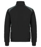 Clique Ambition Half Zip – Pistol – bakside