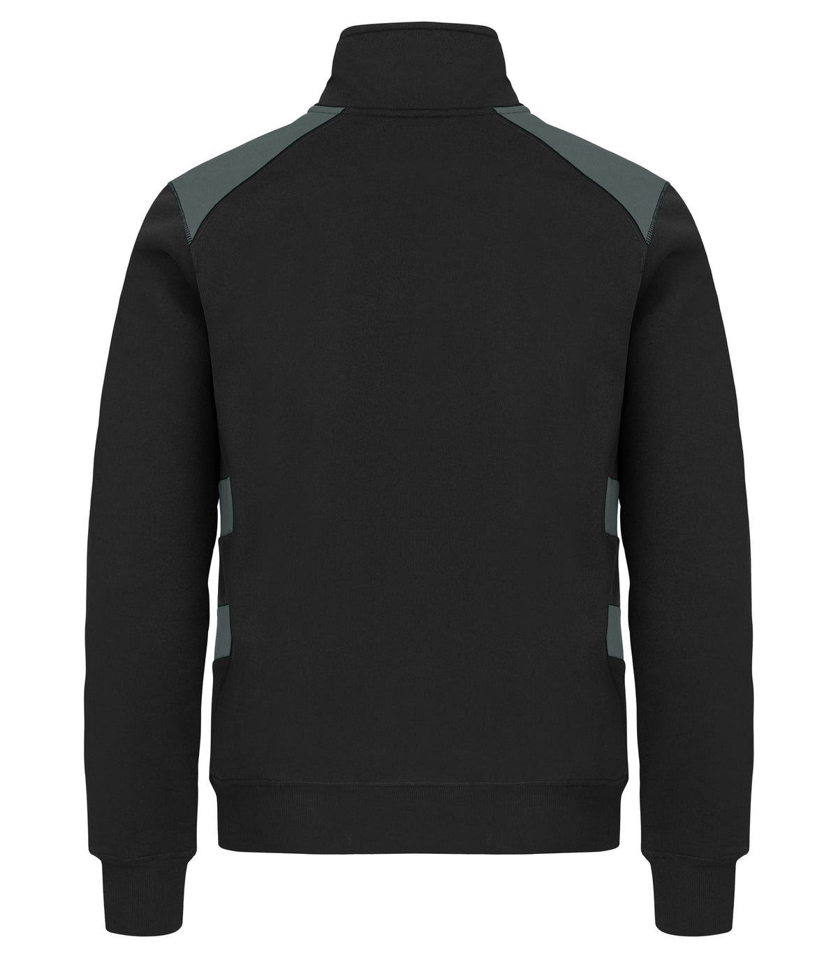 Clique Ambition Half Zip – Pistol – bakside