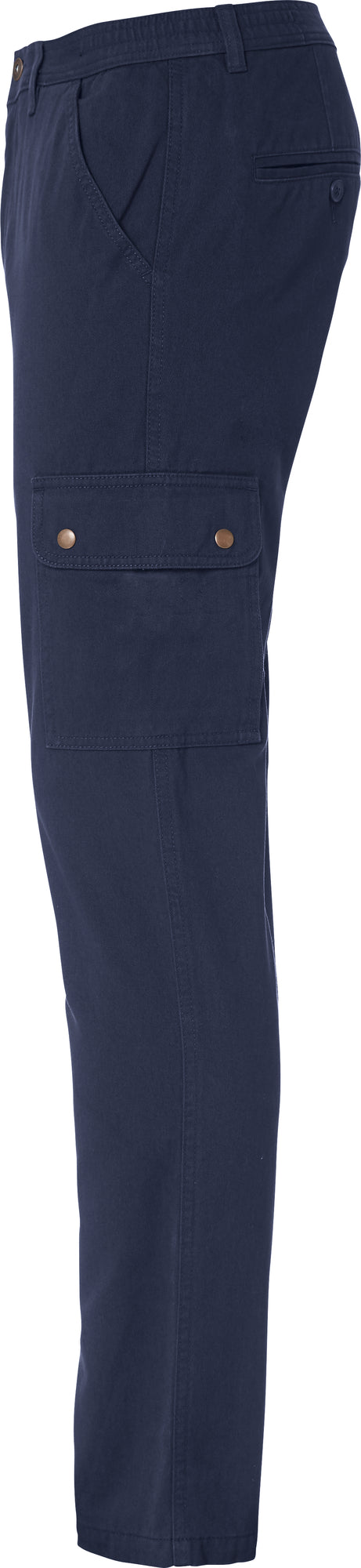 Clique Cargo Pocket – Mørk marineblå – venstre side