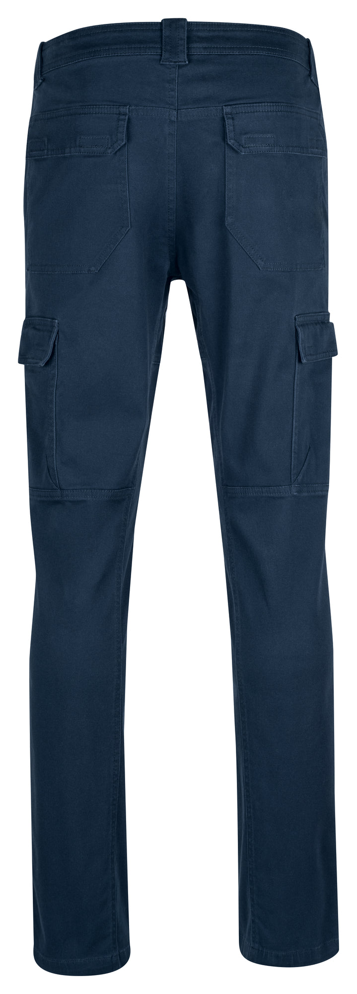 Clique Cargo Pocket Stretch – Mørk marineblå – bakside