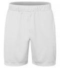 Clique Basic Active Shorts – Hvit – forside
