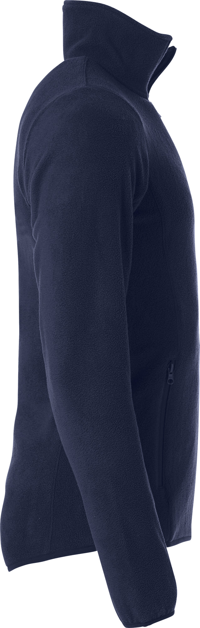 Clique Basic Polar Fleece Jacket – Mørk marineblå – høyre side