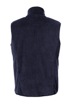 Clique Basic Polar Fleece Vest – Mørk marineblå – bakside