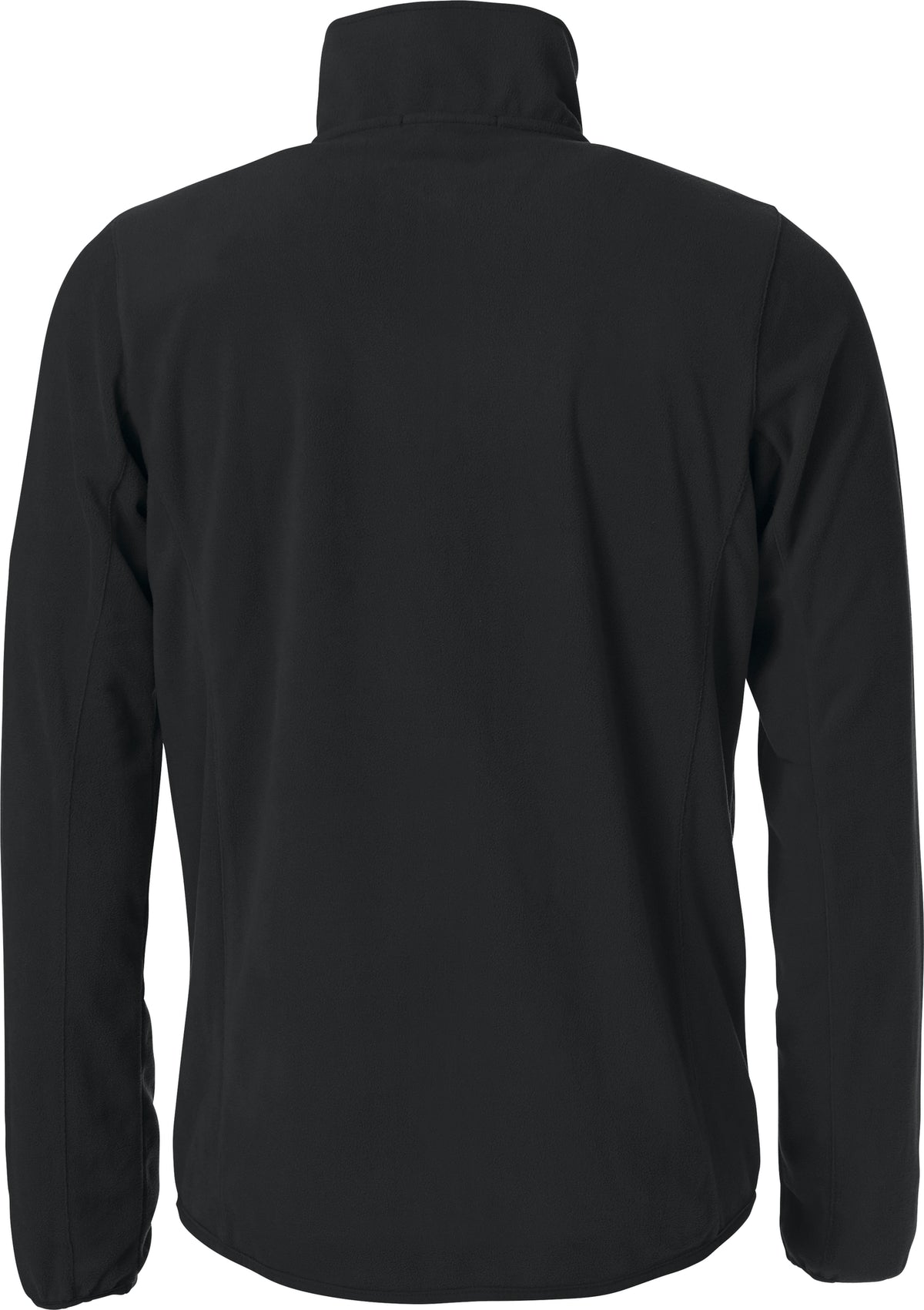 Clique Basic Micro Fleece Jacket – Svart – bakside