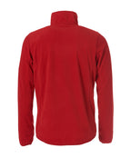 Clique Basic Micro Fleece Jacket – Rød – bakside
