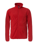Clique Basic Micro Fleece Jacket – Rød – forside