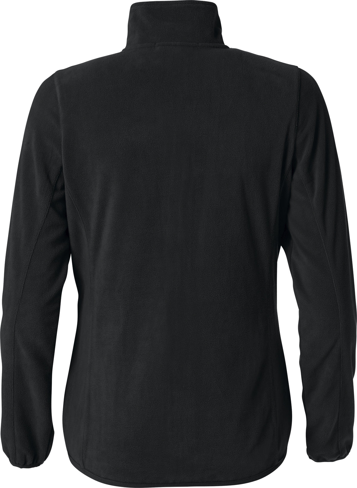 Clique Basic Micro Fleece Jacket – dame – Svart – bakside