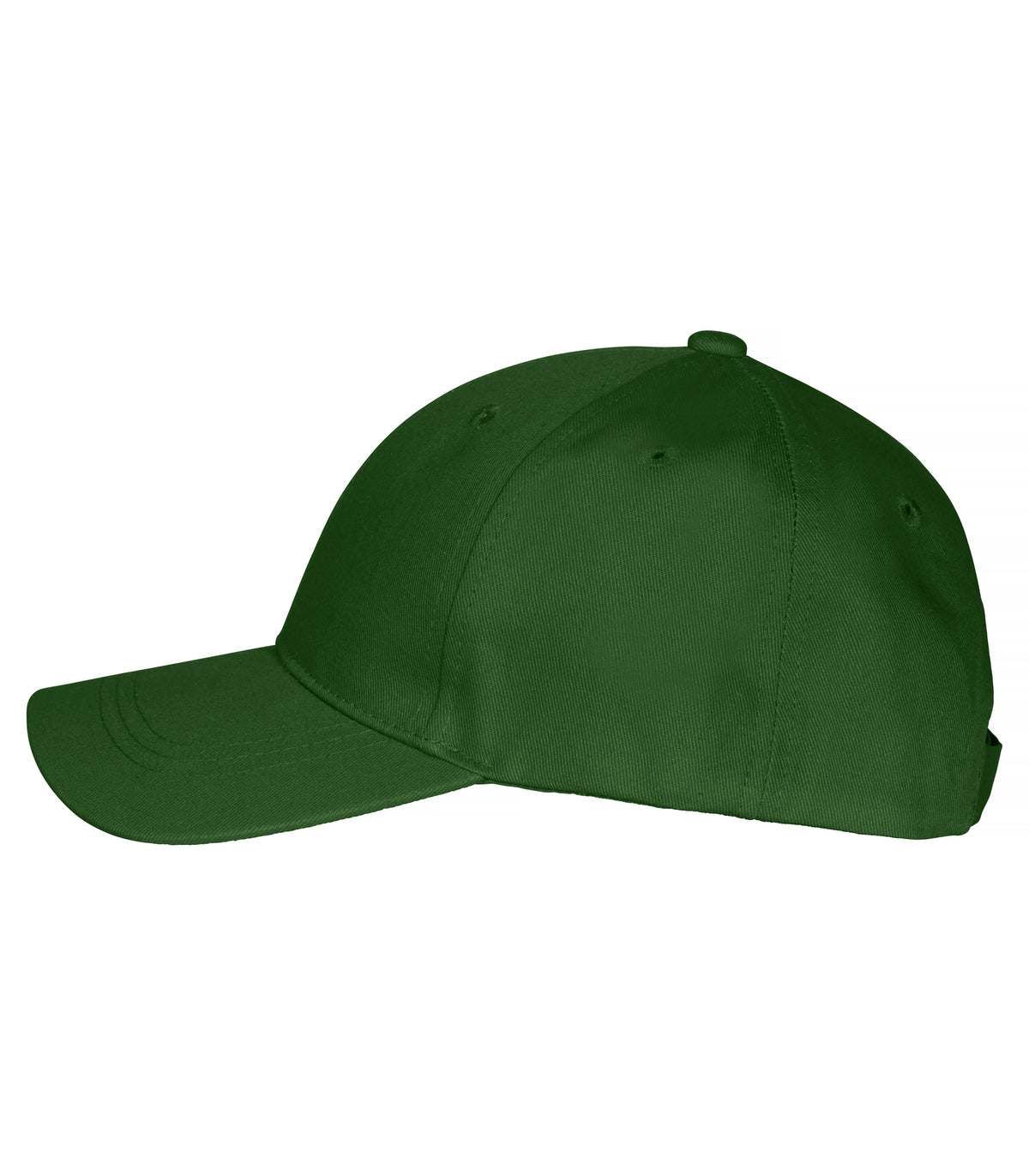 Clique Classic Cap – Flaskegrønn – venstre side