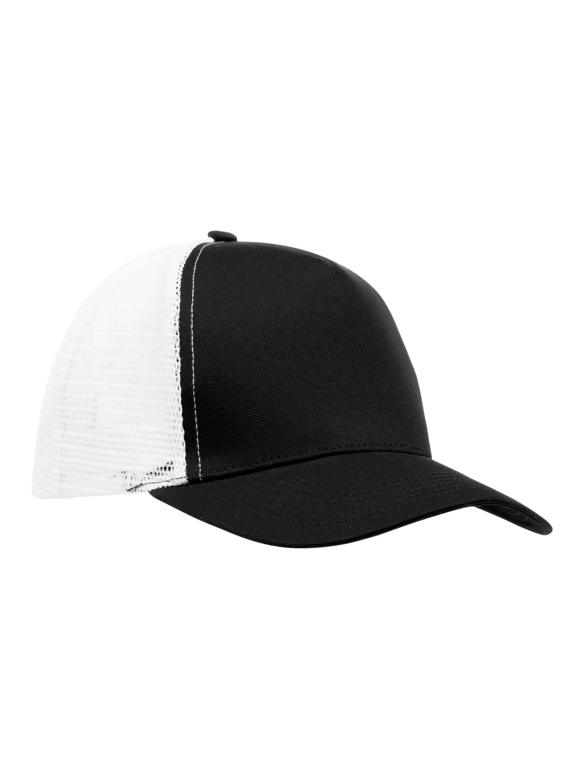 Clique Trucker Cap – Svart / Hvit – detalj