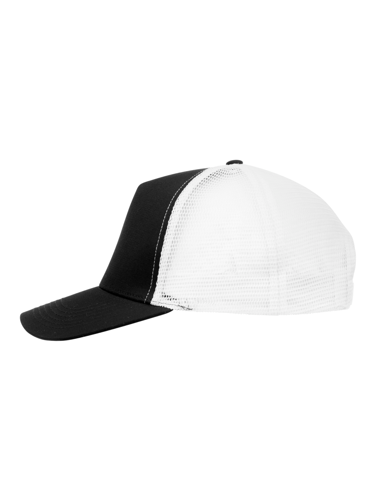 Clique Trucker Cap – Svart / Hvit – venstre side