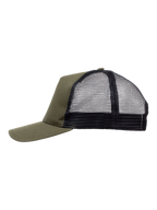 Clique Trucker Cap – Armygrønn / Svart – venstre side
