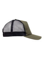 Clique Trucker Cap – Armygrønn / Svart – høyre side