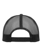 Clique Trucker Cap – Metallgrå / Svart – bakside