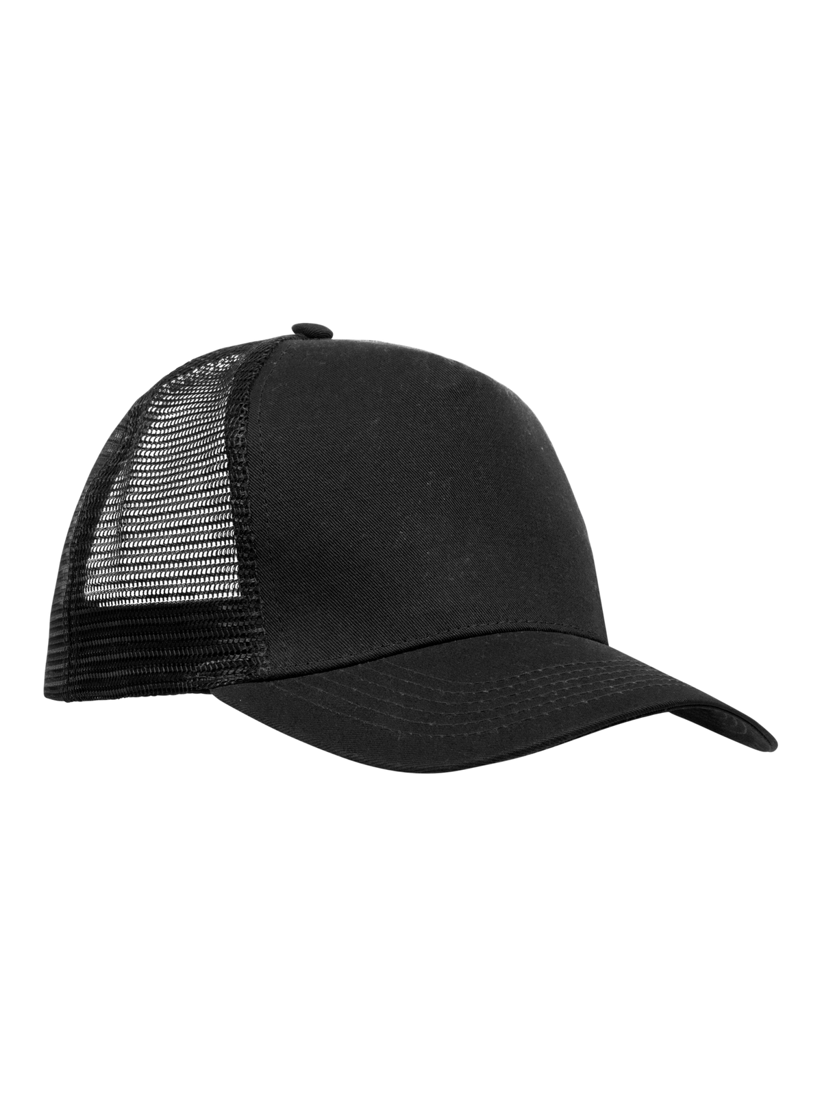 Clique Trucker Cap – Svart – detalj