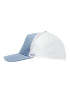 Clique Trucker Cap – Myk blå / Hvit – venstre side