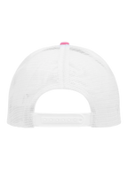 Clique Trucker Cap – Sterk rosa / Hvit – bakside