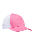 Clique Trucker Cap – Sterk rosa / Hvit – detalj