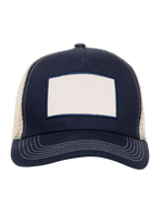 Clique Trucker Patch Cap – Mørk marineblå – forside