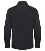 Clique Stretch Shirt L/S – Svart – bakside