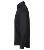 Clique Stretch Shirt L/S – Svart – venstre side