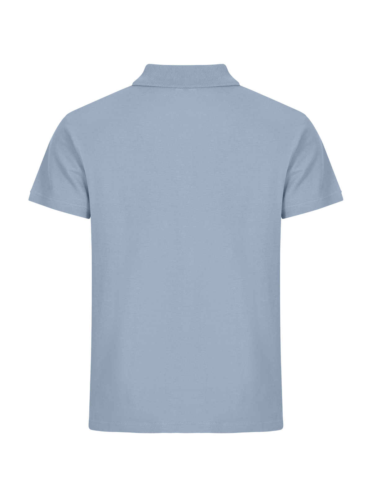 Clique Basic Polo – Myk blå – bakside