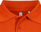 Clique Basic Polo – Blodoransje – produktbilde
