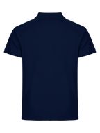 Clique Basic Polo – Mørk marineblå – bakside