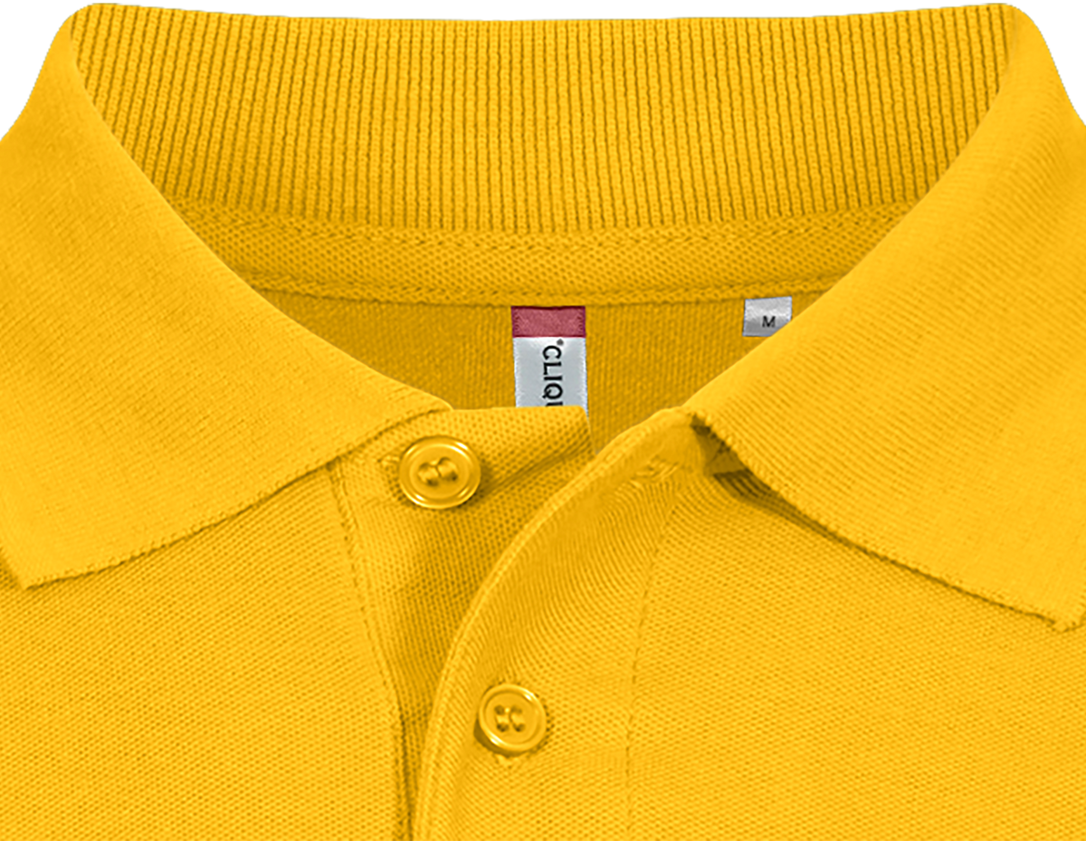 Clique Basic Polo – Sitrongul – produktbilde