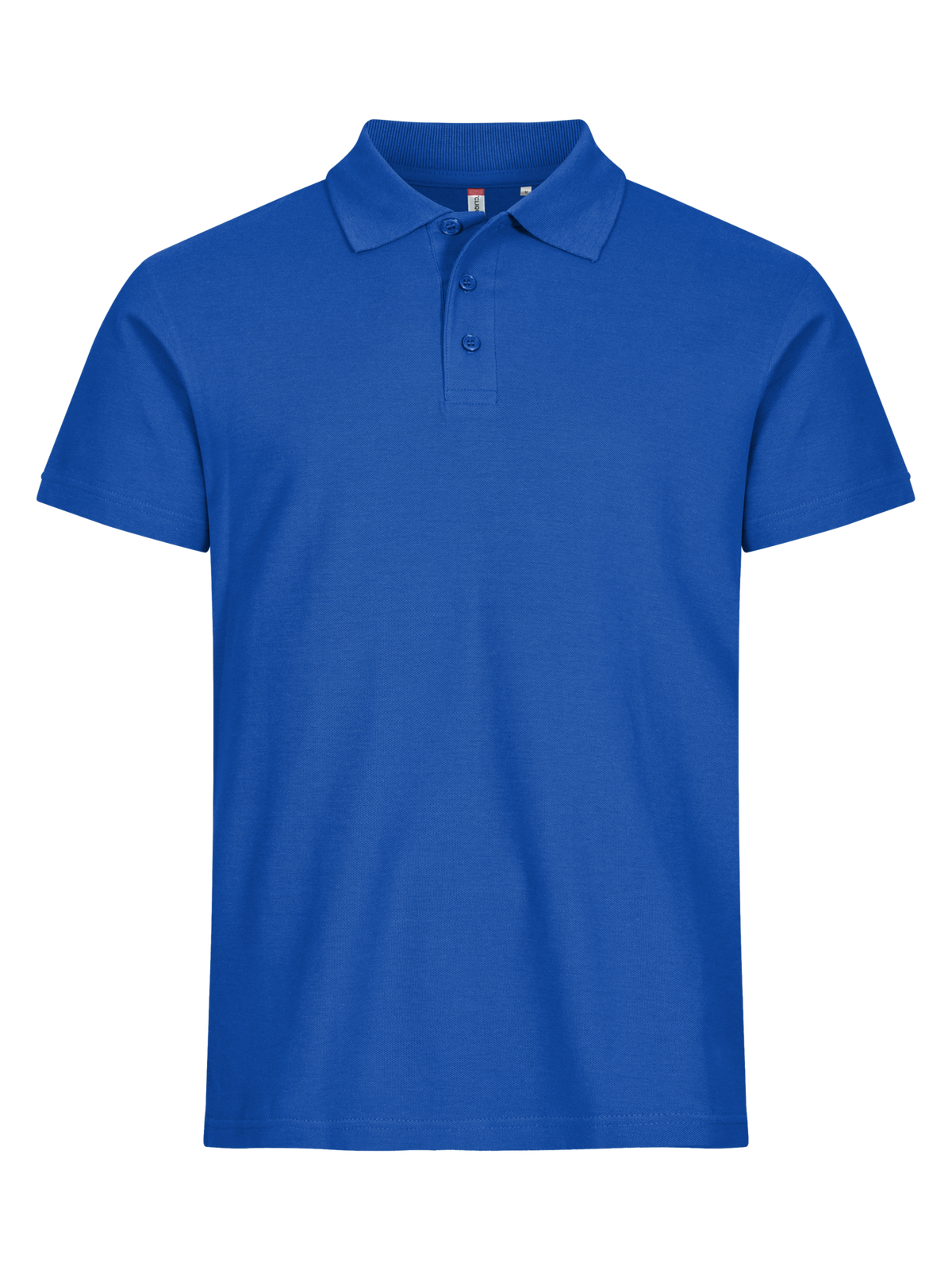 Clique Basic Polo – Kongeblå – forside