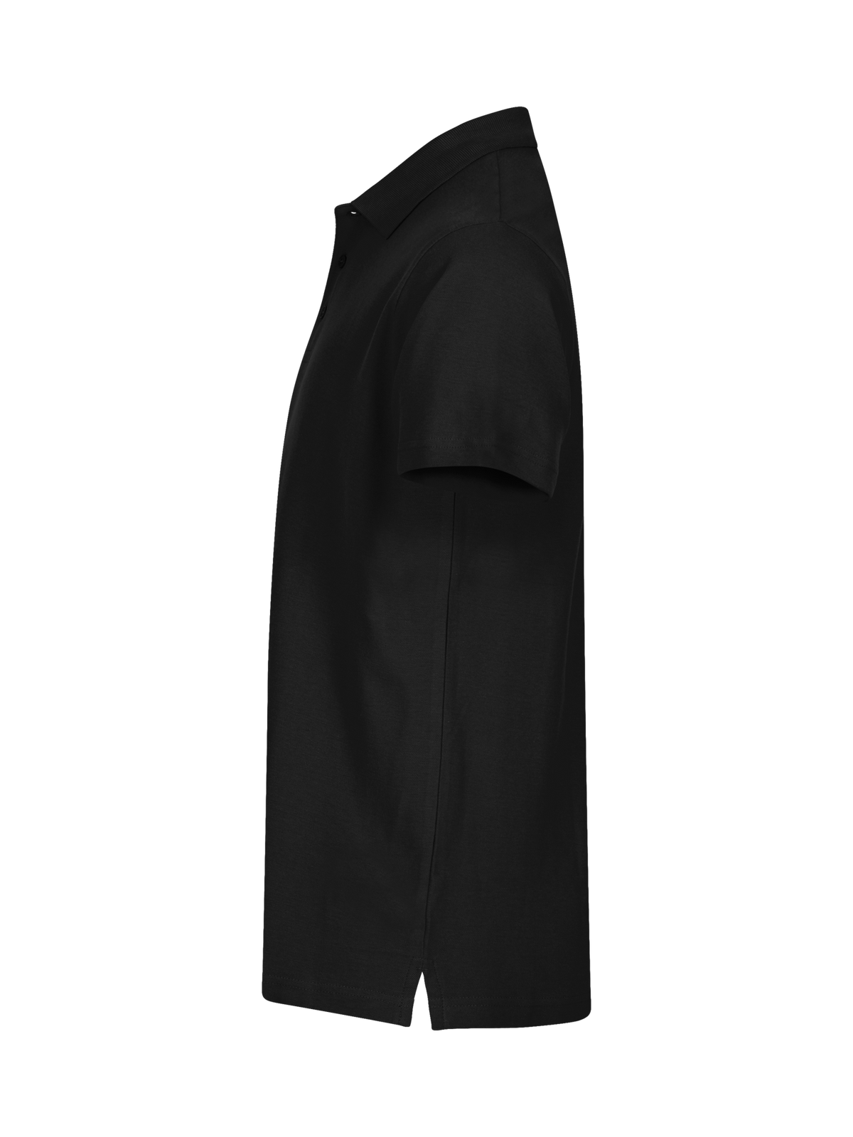 Clique Basic Polo – Svart – venstre side