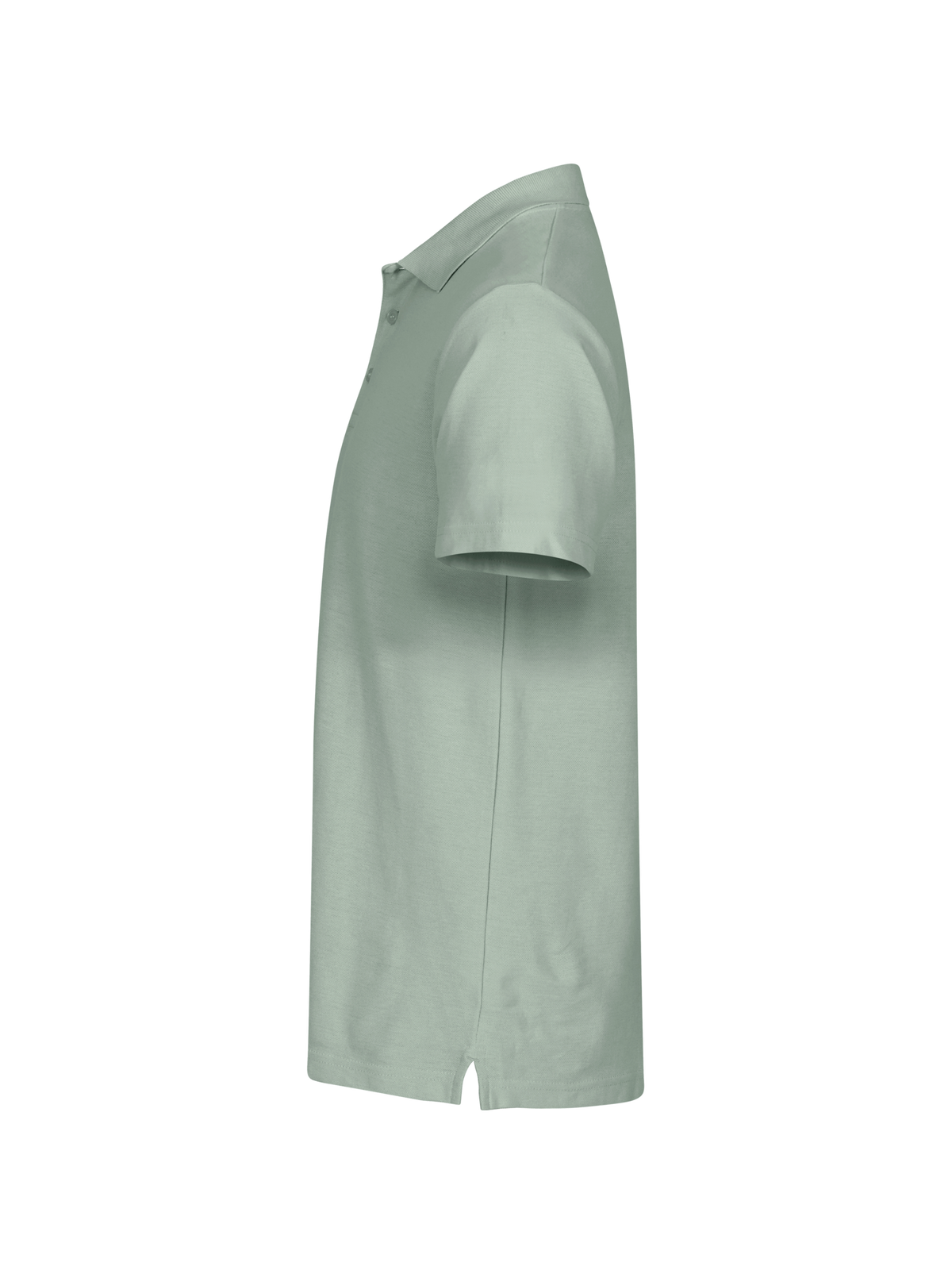 Clique Basic Polo – Salviegrønn – venstre side