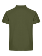 Clique Basic Polo – Armygrønn – bakside