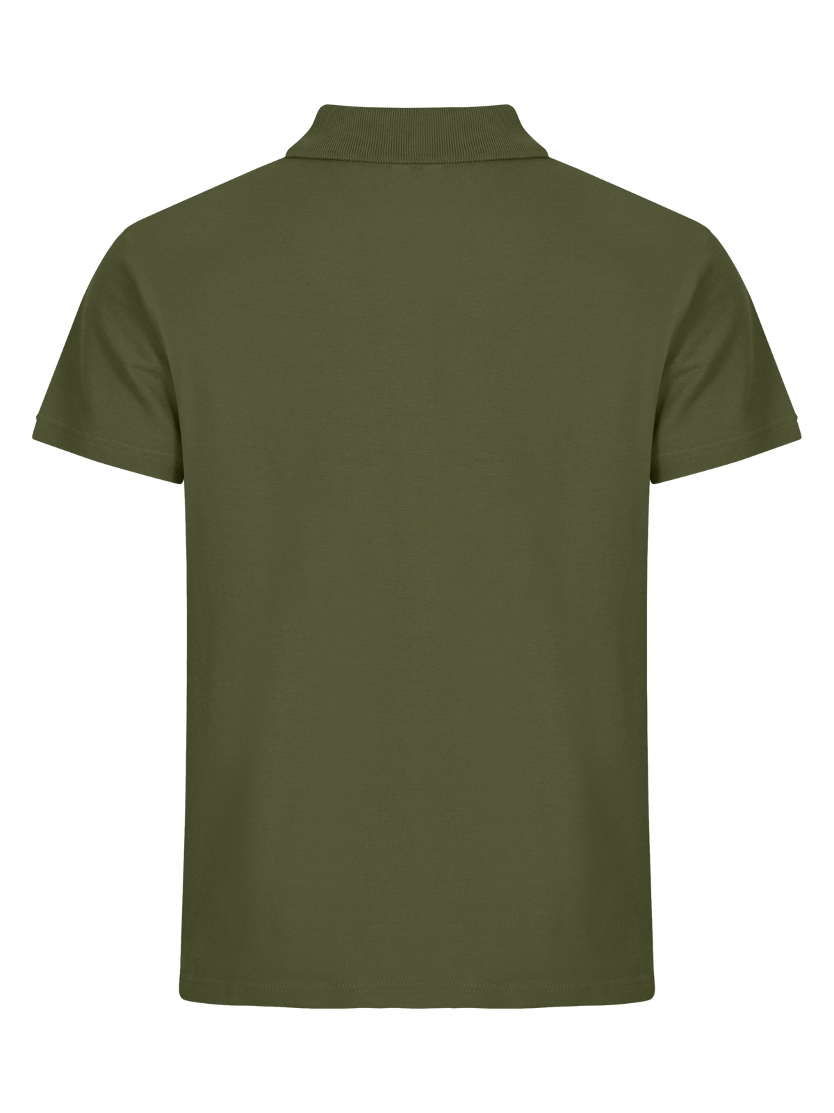 Clique Basic Polo – Armygrønn – bakside