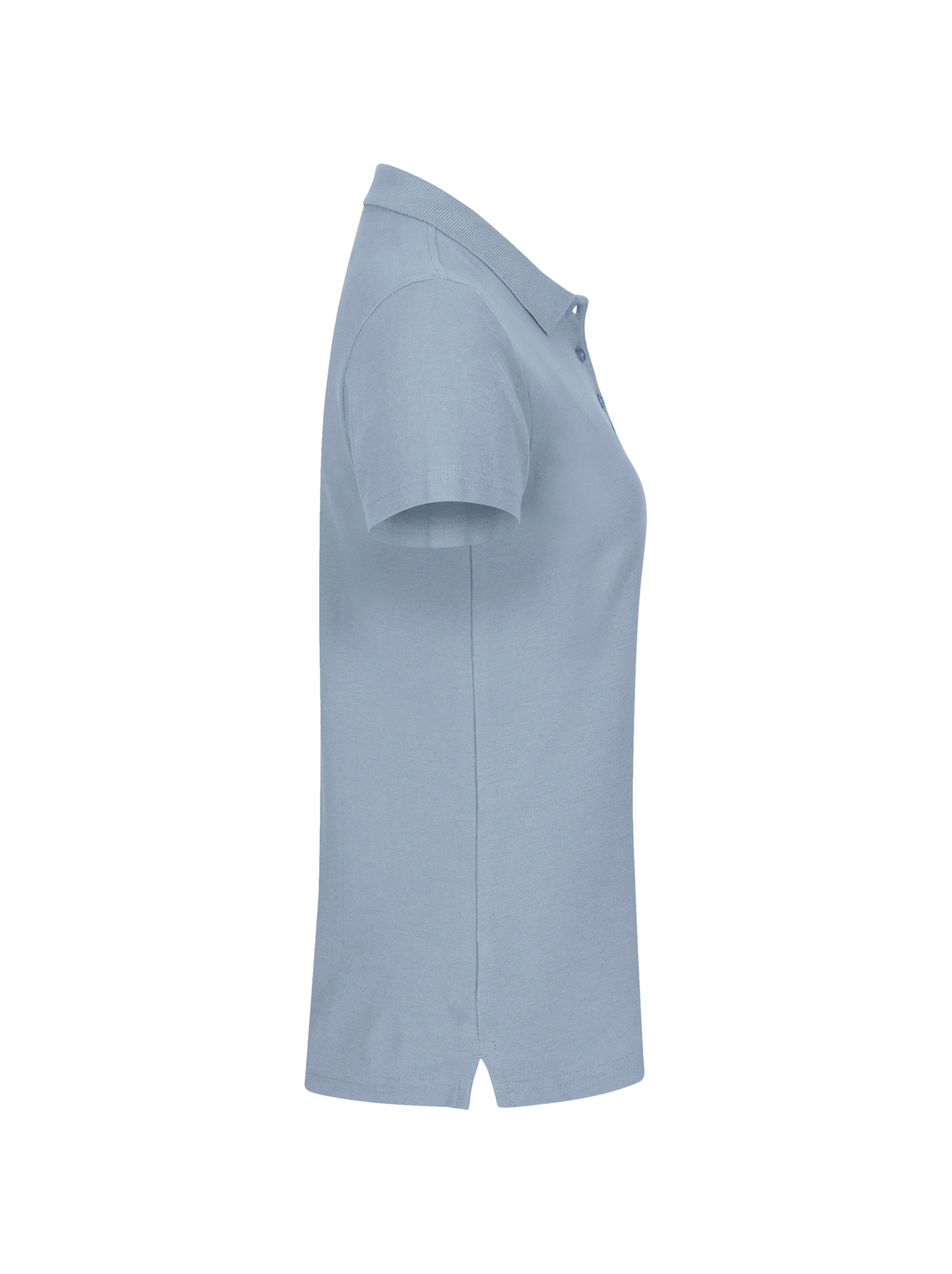Clique Basic Polo – dame – Myk blå – høyre side