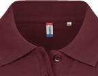 Clique Basic Polo – dame – Burgunder – produktbilde