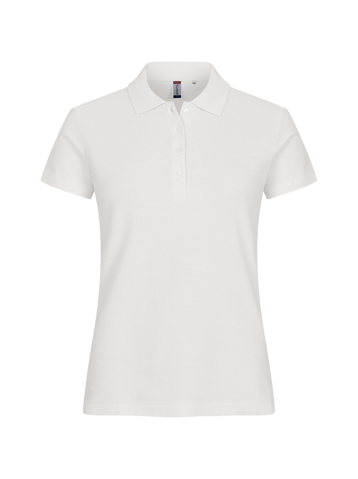 Clique Basic Polo – dame – Offwhite – forside