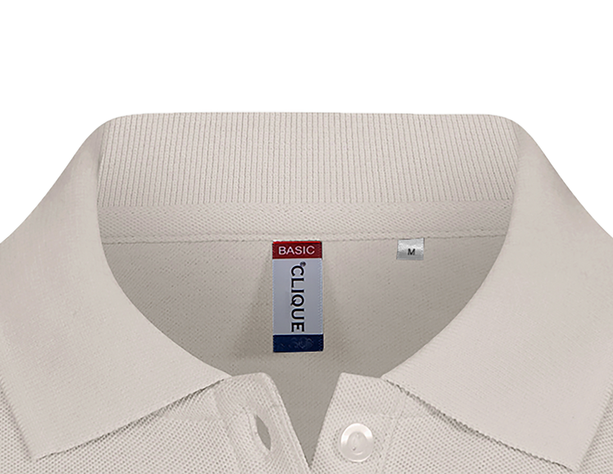 Clique Basic Polo – dame – Stein – produktbilde