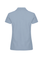 Clique Basic Polo – dame – Myk blå – bakside