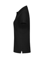 Clique Basic Polo – dame – Svart – venstre side