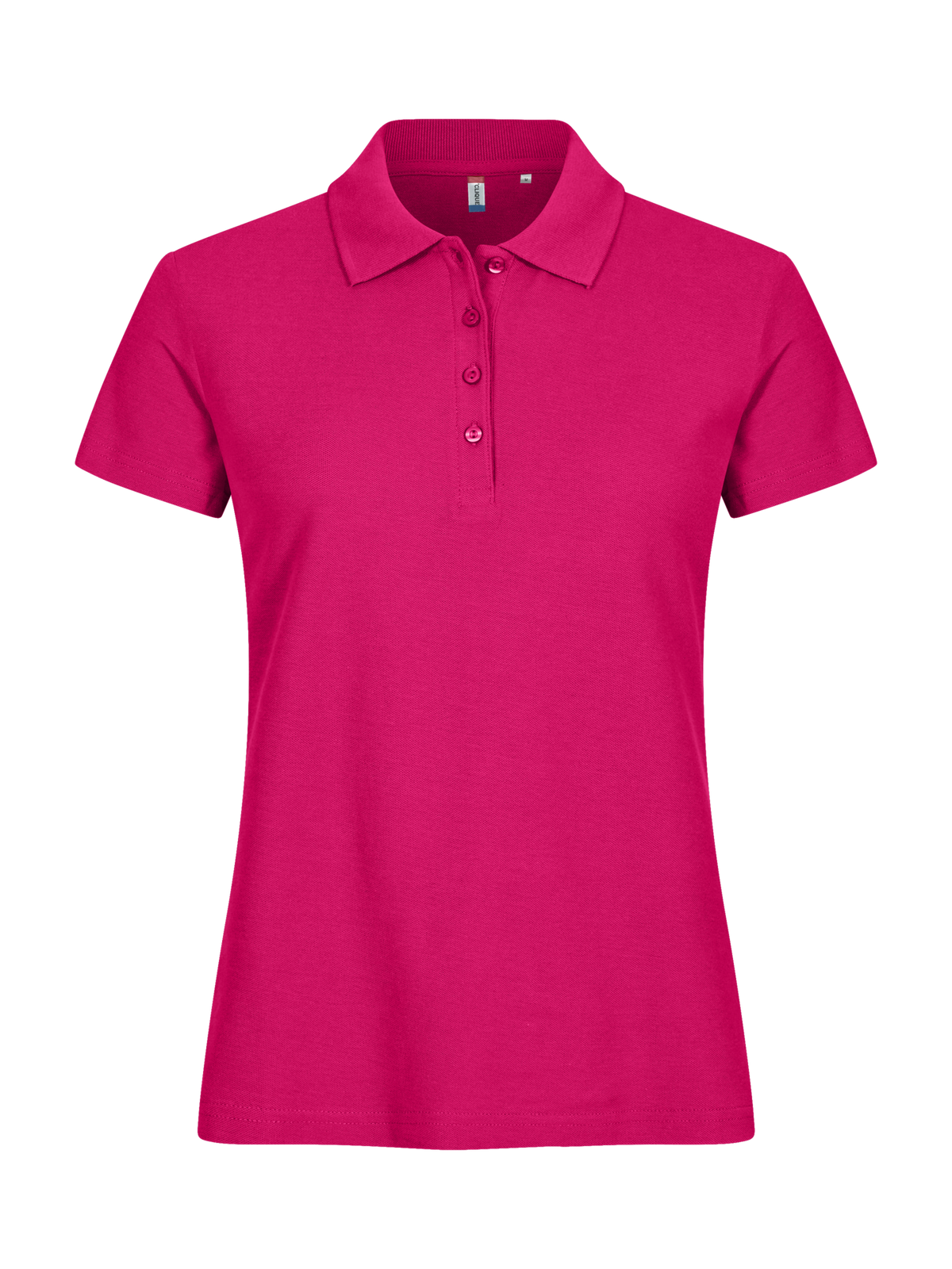 Clique Basic Polo – dame – Cerise – forside