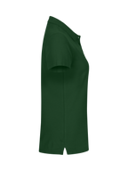 Clique Basic Polo – dame – Flaskegrønn – høyre side