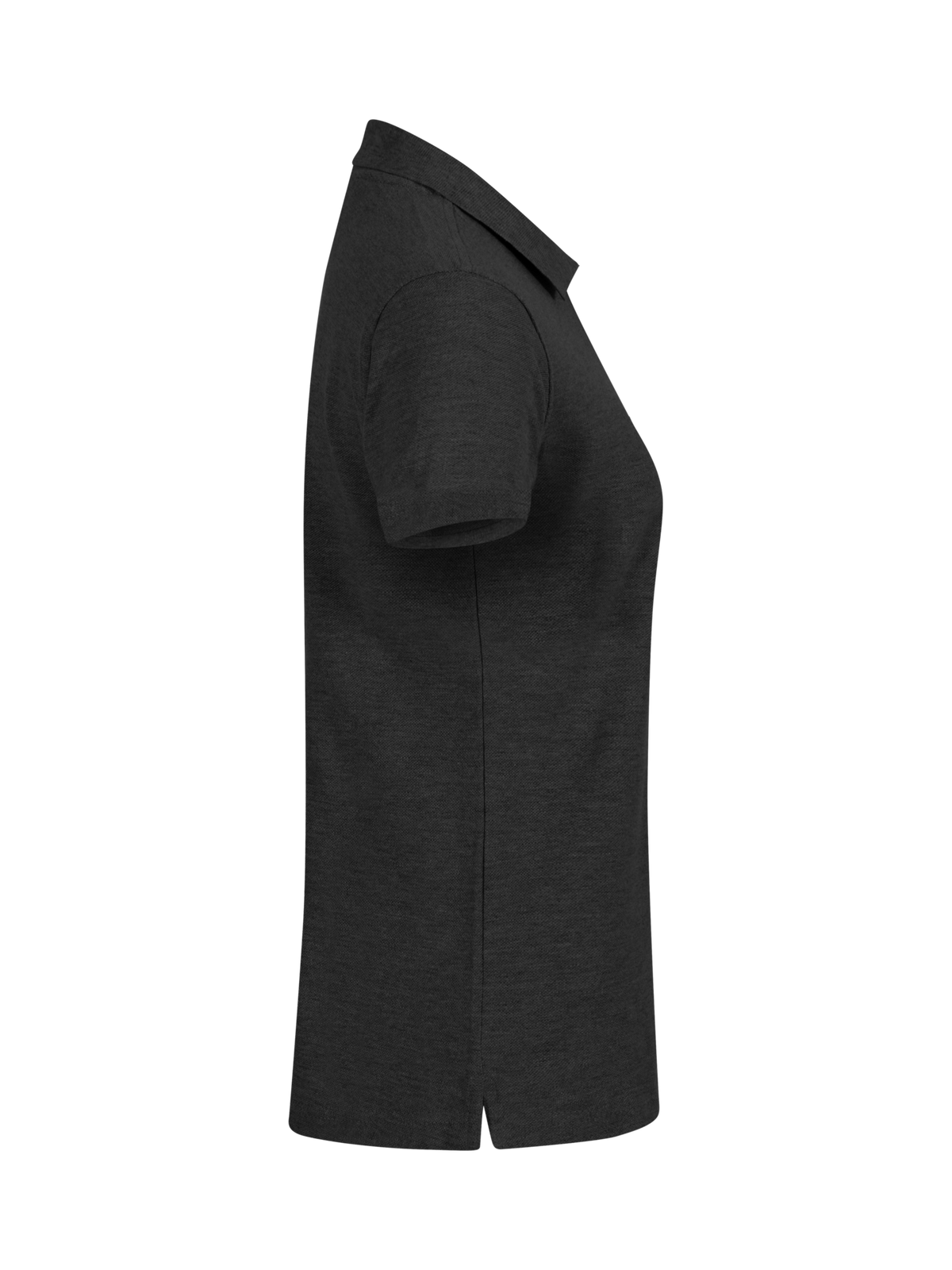 Clique Basic Polo – dame – Antrasittmelert – høyre side