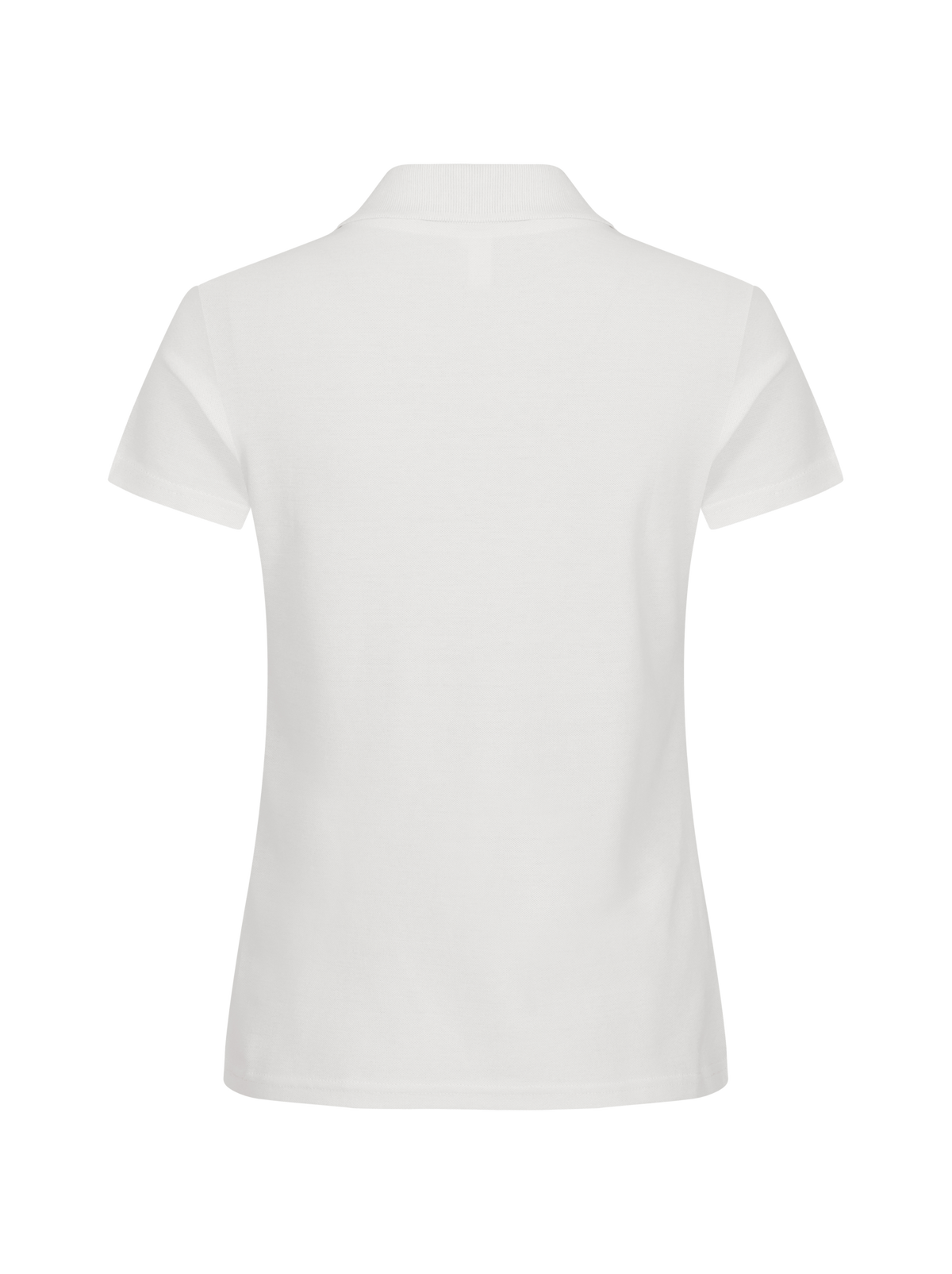 Clique Basic Polo – dame – Offwhite – bakside