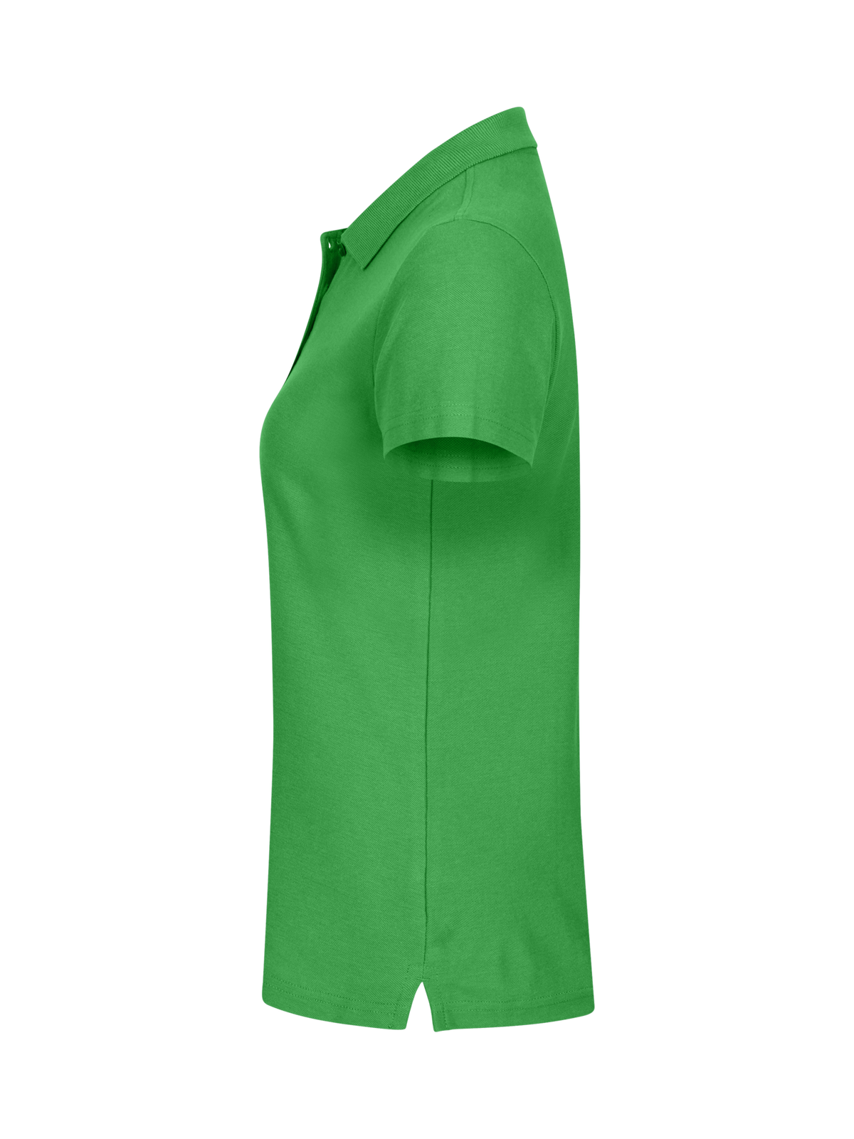 Clique Basic Polo – dame – Eplegrønn – venstre side