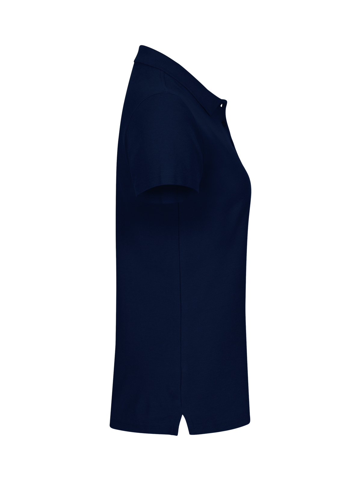 Clique Basic Polo – dame – Mørk marineblå – høyre side