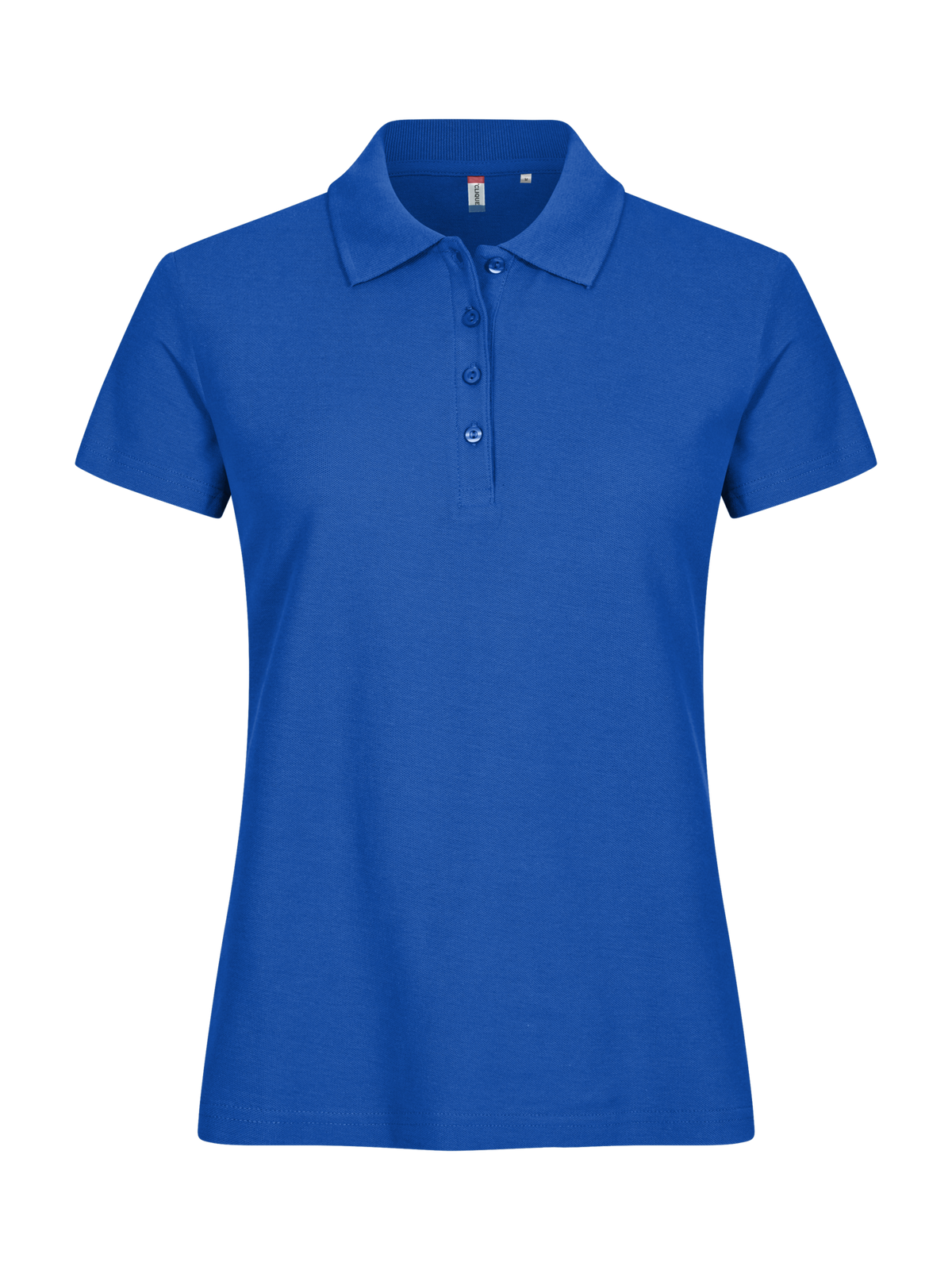 Clique Basic Polo – dame – Kongeblå – forside