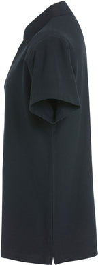 Clique Basic Polo S/S – junior – Svart – venstre side