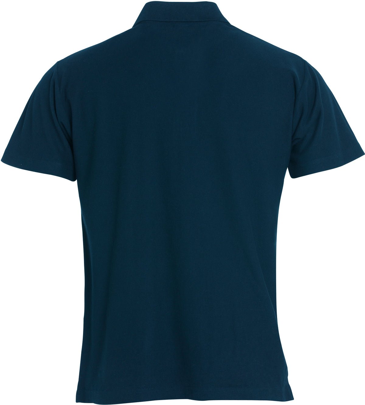 Clique Basic Polo S/S – junior – Mørk marineblå – bakside