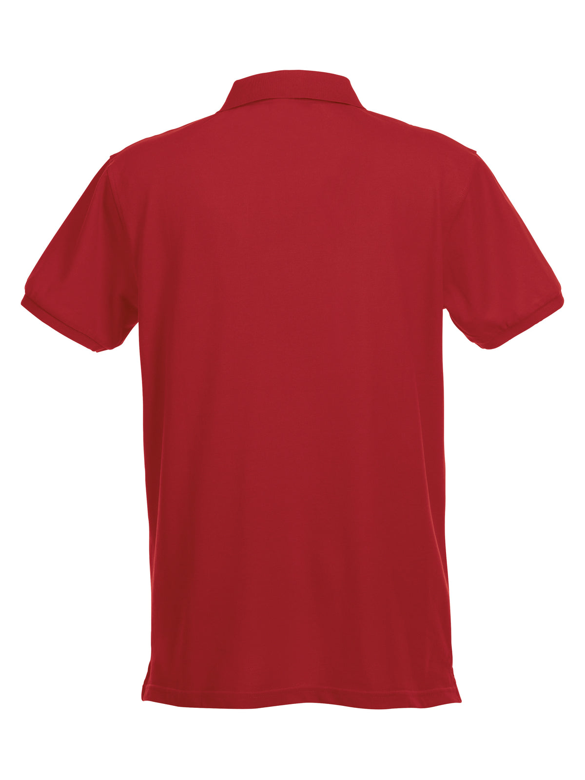 Clique Stretch Premium Polo – Rød – bakside